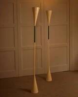 Diabolo floor lamp pair