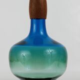 Carafe colorée Tropico en verre par Göran Wärff pour Pukeberg, Suède, 1960
