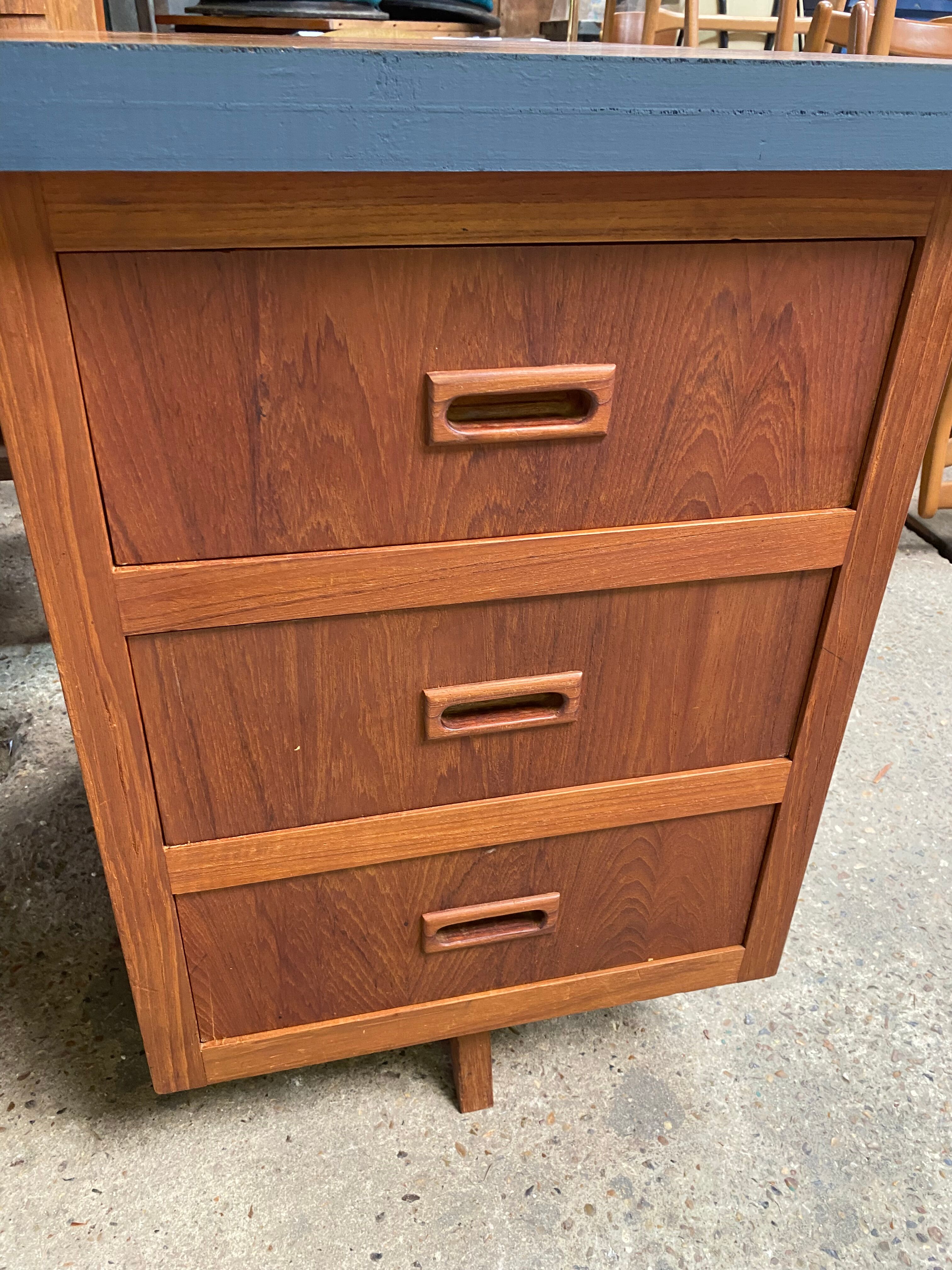 Scandinavian teak office