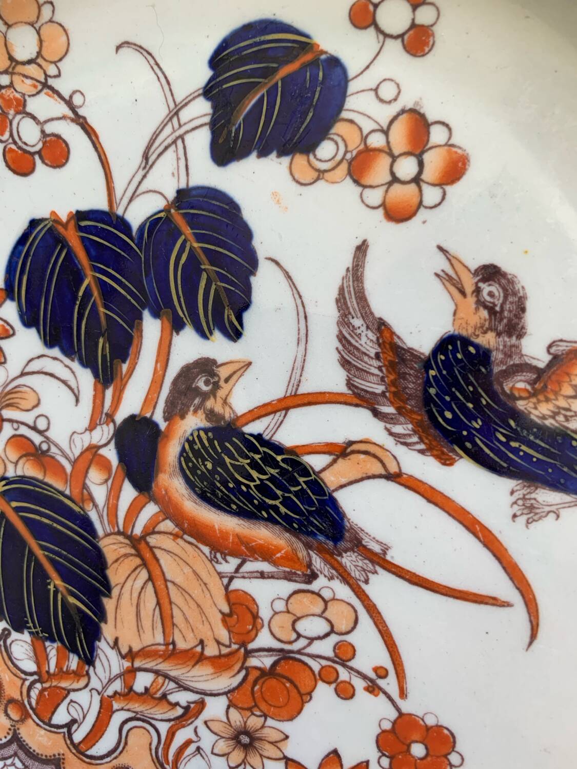Ironstone Mason's Porcelain Plate