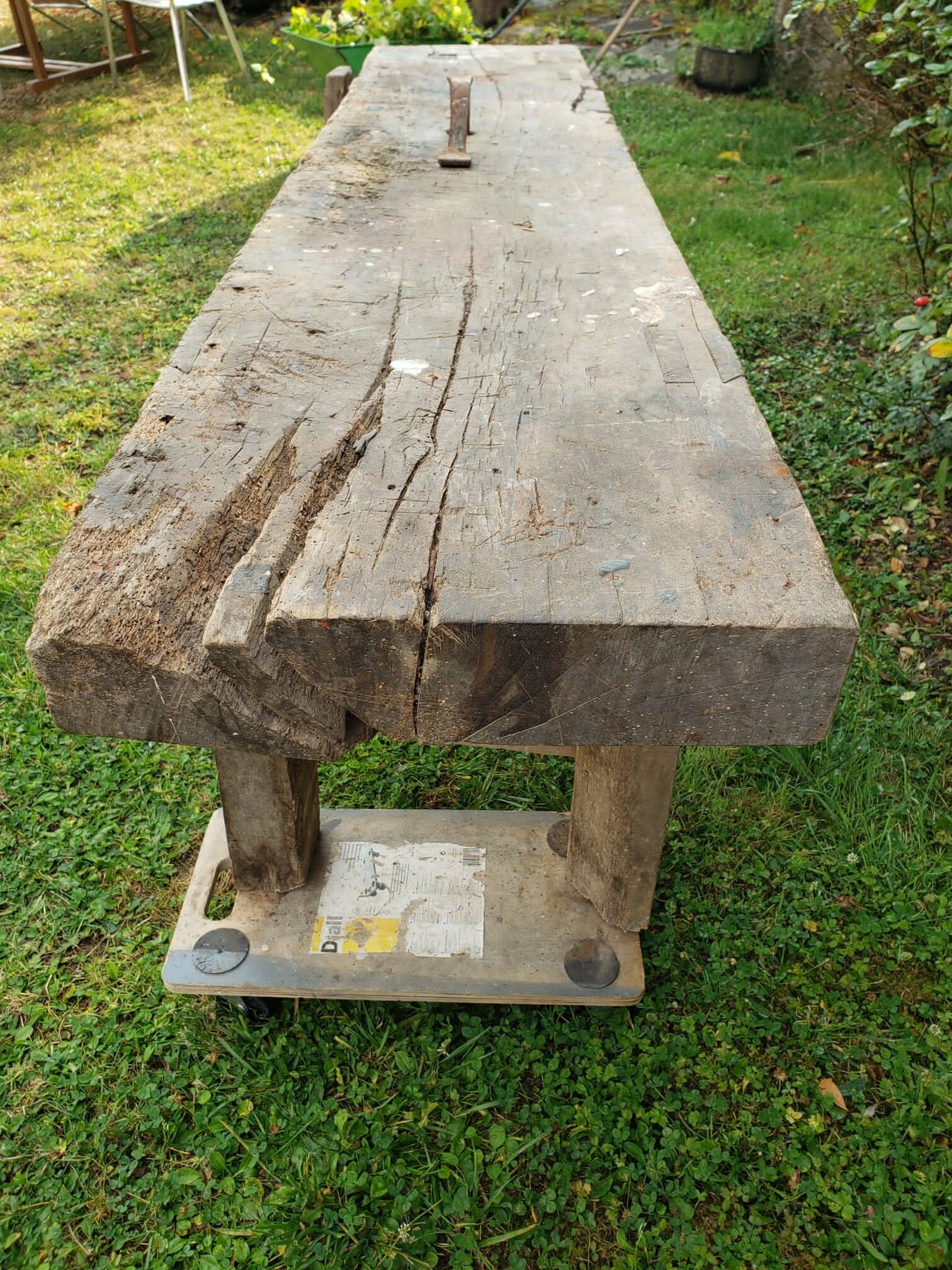 établi de menuisier