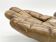 Large sculpture hand / empty pocket plaster 1960 jean Jacques Goma Vibreville
