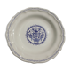 Plat rond creux en Faïence de Gien diam 28cm Modèle Rouen 32 Camaïeu Bleu