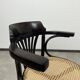 Swivel office chair in Jugendstil by Thonet