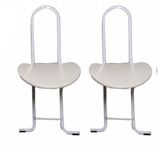 Pair of folding chairs Dafne by Gastone Rinaldi