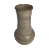 Vase ancien boule en grès 1970