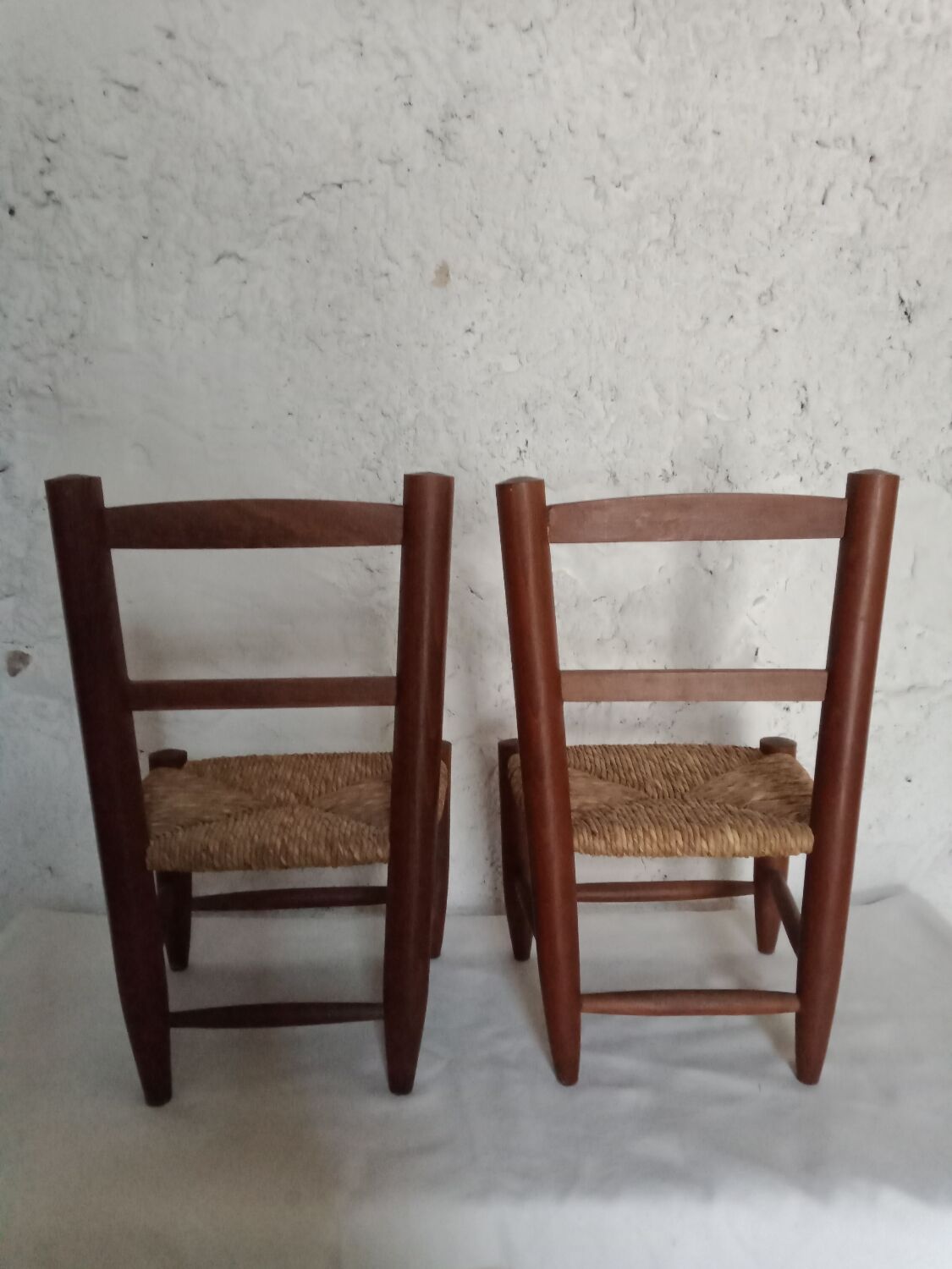 Wooden doll chairs