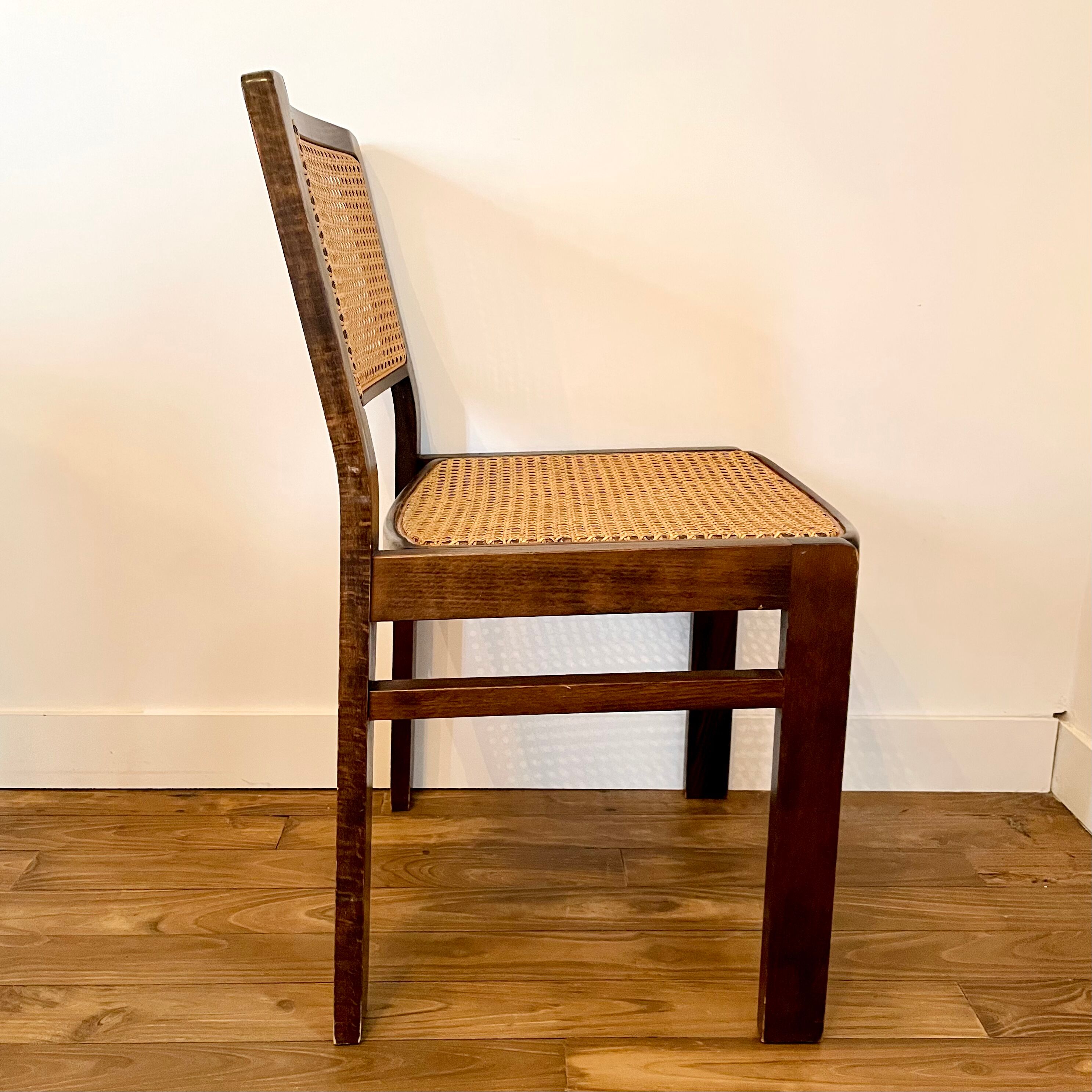 Set of 4 Baumann chairs 70s