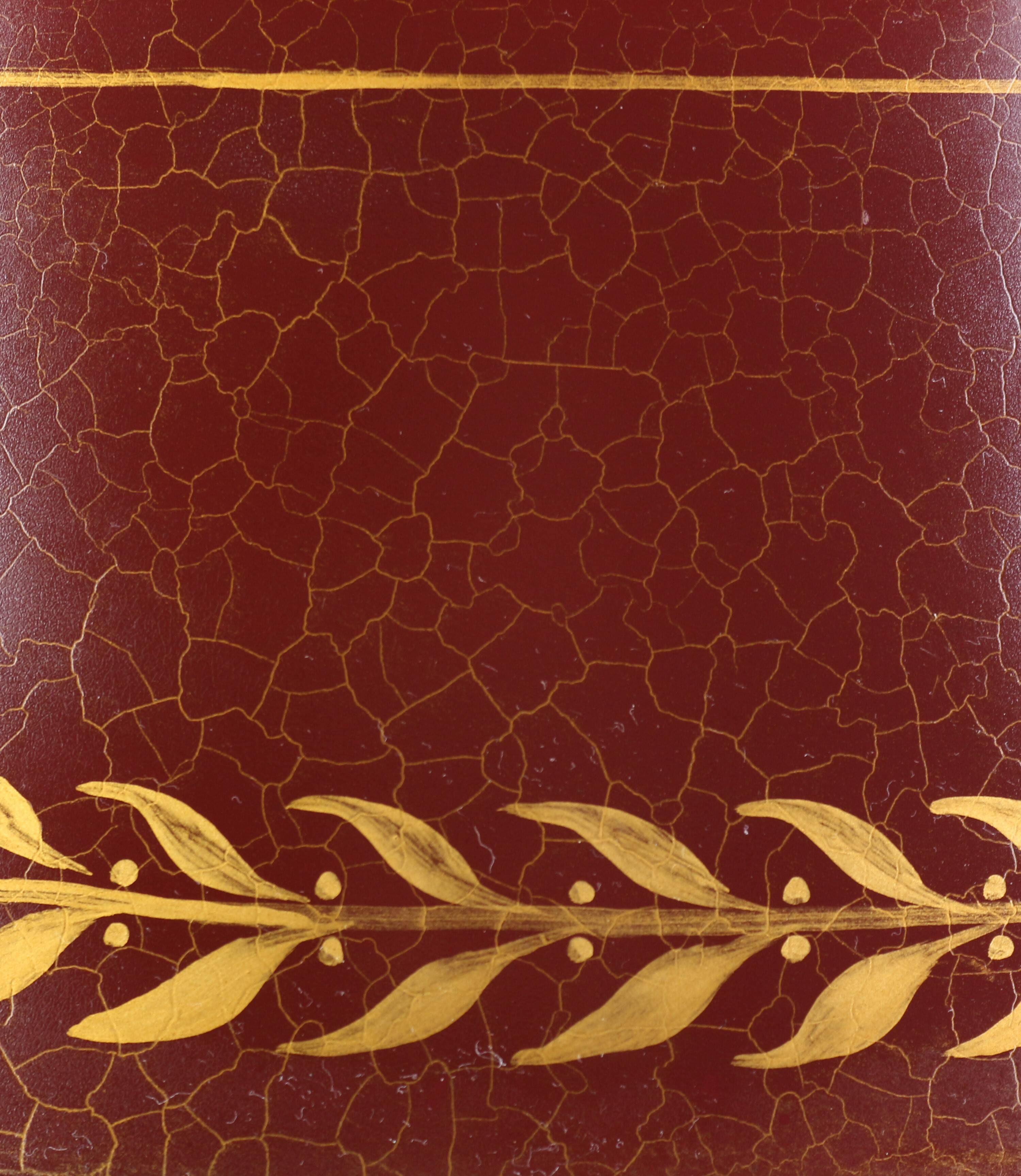 Lampe Bouillotte Bronze Style Empire Abat-jour & Pied laqué Bordeaux