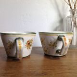 Set of 2 ceramic cups Keraluc Quimper