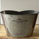 Moet Chandon Pewter Champagne Bucket. Vintage French Magnum Cooler