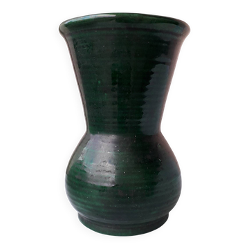 Green ceramic vase Longchamp