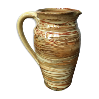 Varnished sandstone pitcher