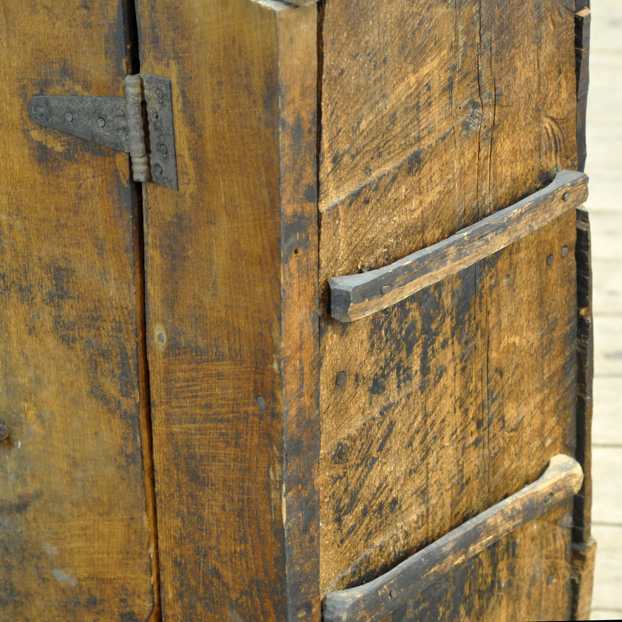 Primitive wooden cabinet, circa 1930