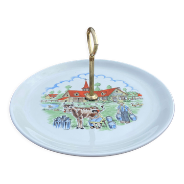Plat à fromage ancien