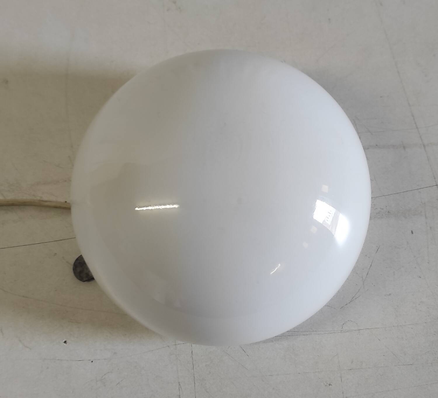Opaline globe ceiling/wall light 15 cm - 50s/60s