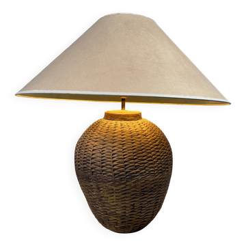 XL wabi sabi table lamp – Terracotta