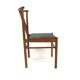 Set of 6 Scandinavian beech chairs, "Lyran" by Erik Wørtz, Sweden, 1960.