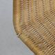 3x bar stool in rattan and chrome by rohé noordwolde, 1960s