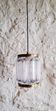 Scandinavian brass and glass pendant for Reijmyre by Paul Kedelv
