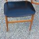 Set of 4 Scandinavian-style teak chairs from the 1970s.