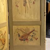 Paravent peint à la main 1910 art nouveau