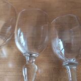 Set of 3 antique glasses