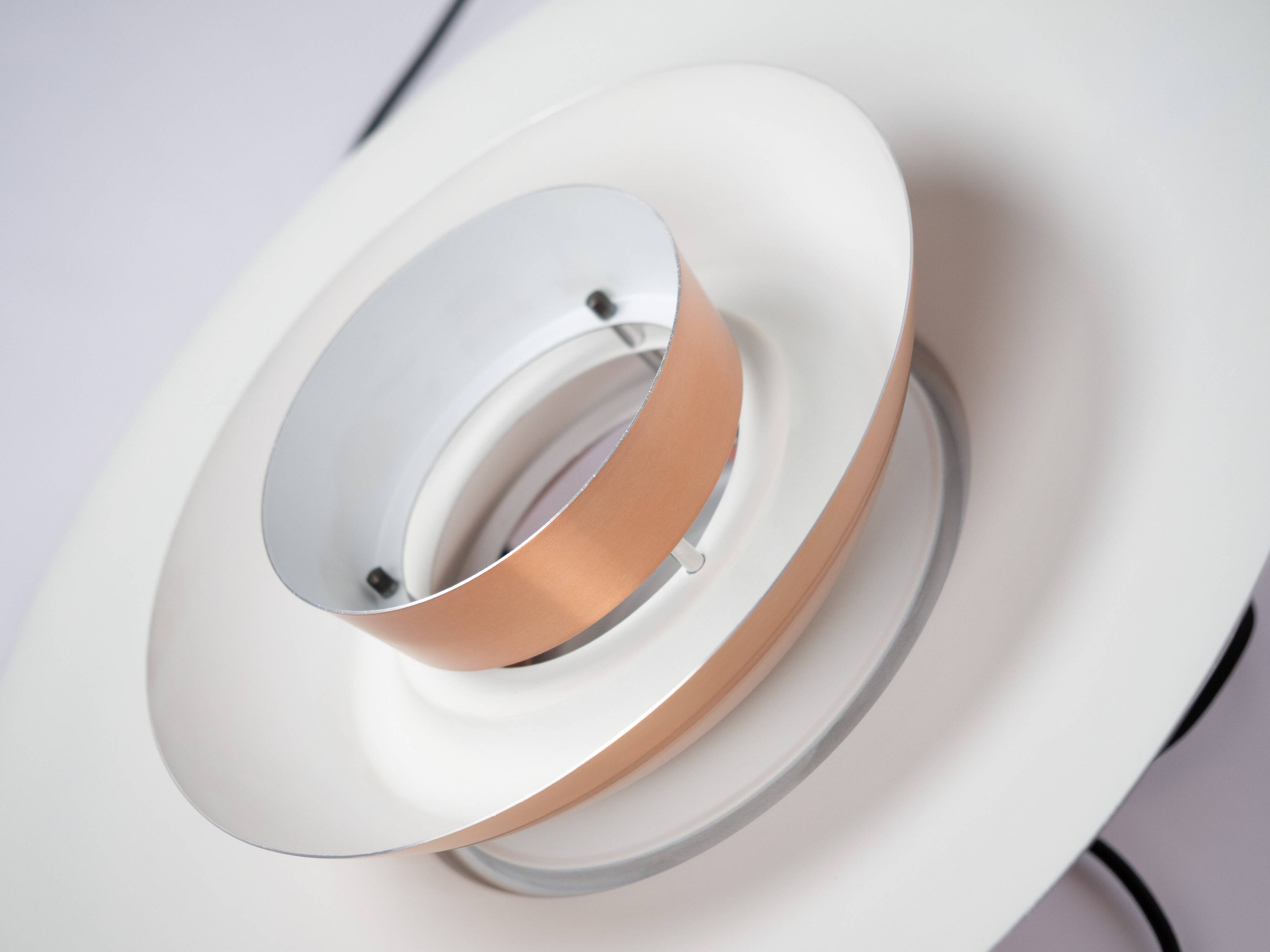 Danish vintage pendant lamp Superlight by David Mogensen, 1980s