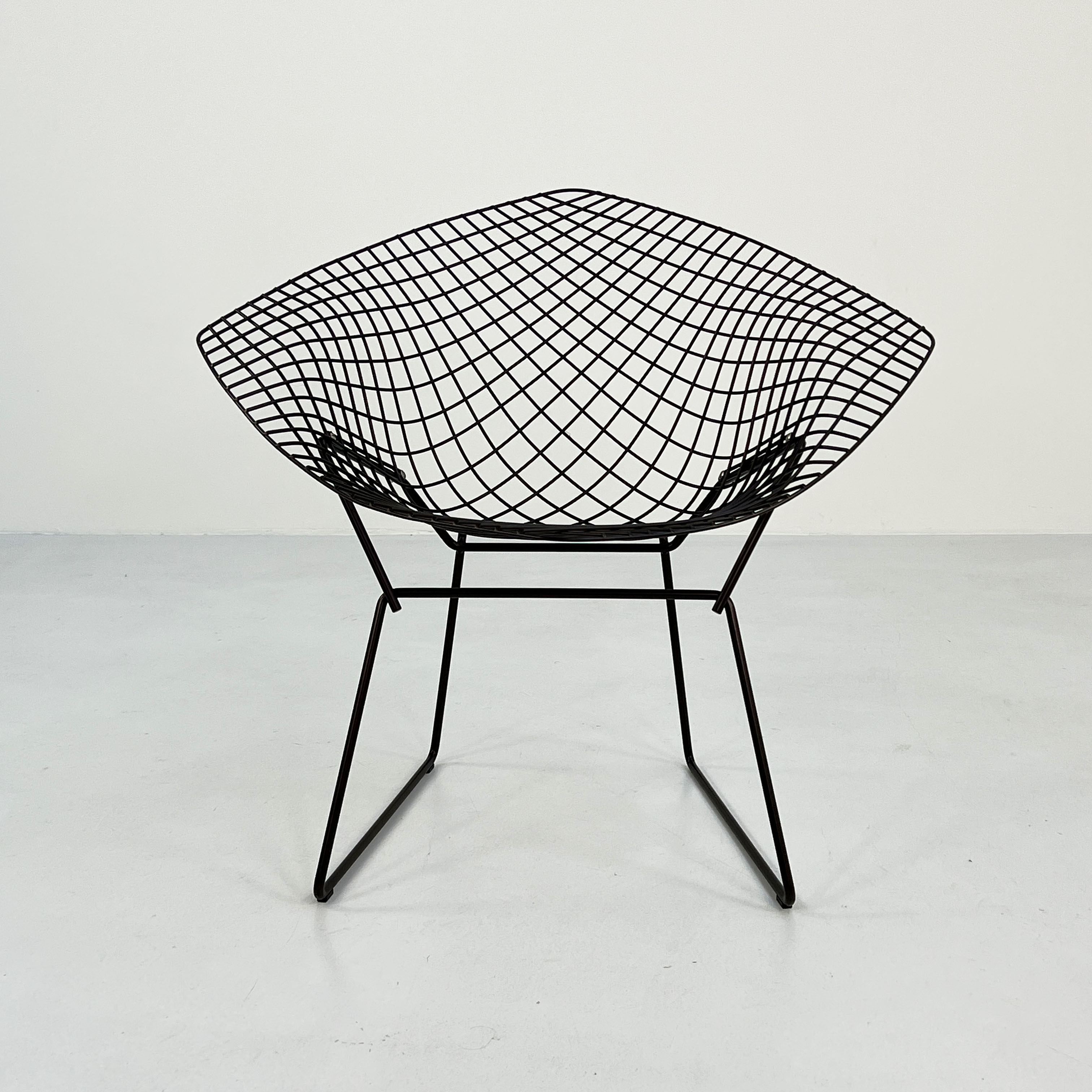 Diamond Bronze armchair by Harry Bertoia for Knoll, 1990