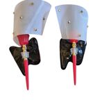 Paire d'appliques 1950