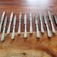 Christofle - Set of 12 dessert knives model Trianon in metal