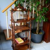 Wheels wood end bookcase