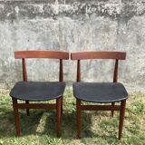 Table and 2 chairs Hans Olsen