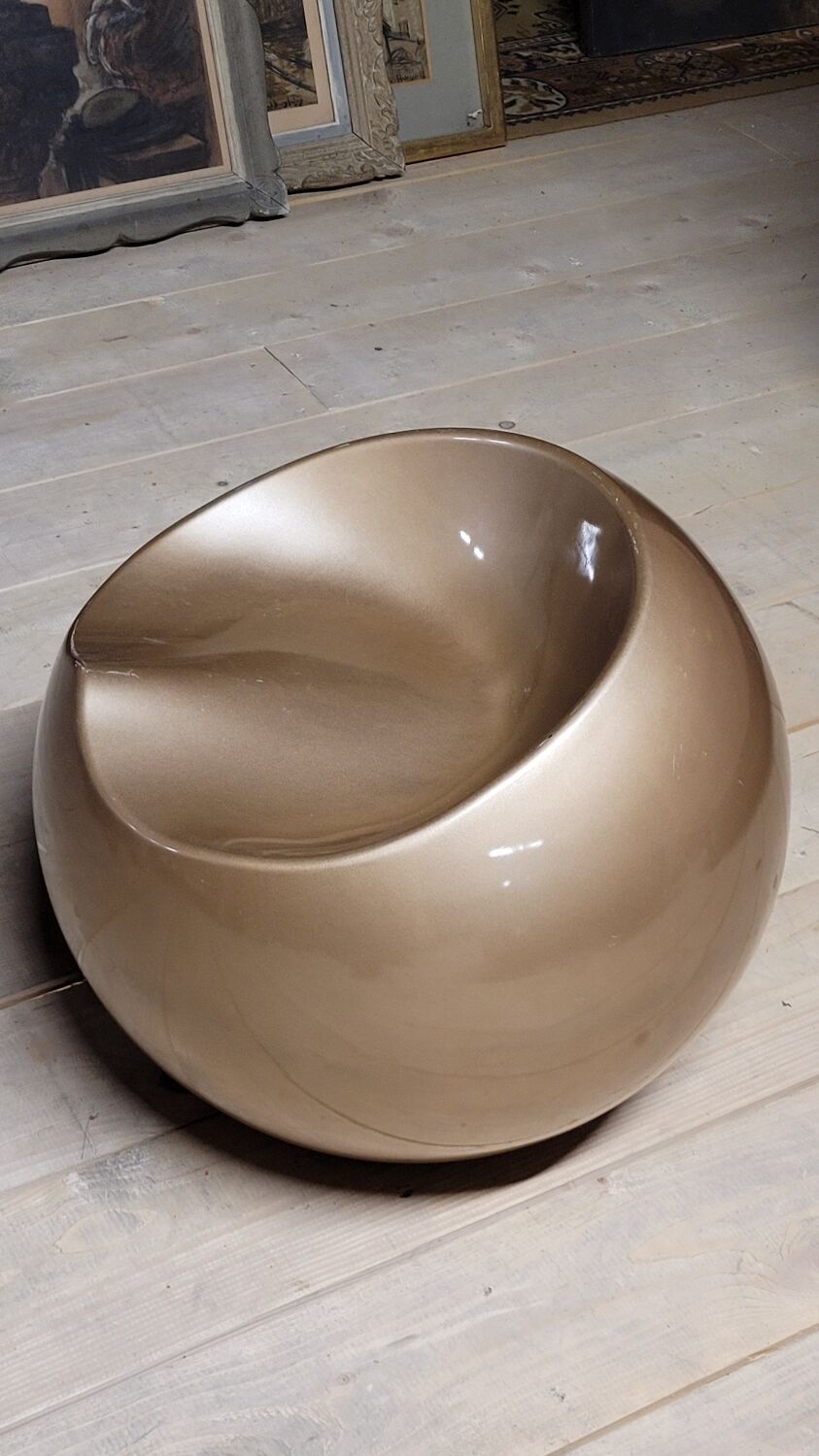 Ball chair stool design