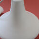 Opalin glass drip hanging lamp