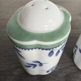 Salière et poivrière vintage Villeroy & Boch