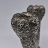 Art pottery candlesticks from Gien