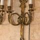 Paire d’appliques en bronze