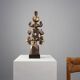 Totem signed and numbered by Elisabeth Vandeweghe for Perignem, Belgium, 19