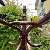 Vintage wooden parrot coat rack