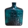 Blue pressed glass vase