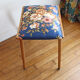 Ottoman vintage retapissé