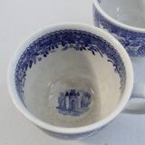 Villeroy & Boch coffee set décor Burgenland blue - 6 cups + 6 saucers