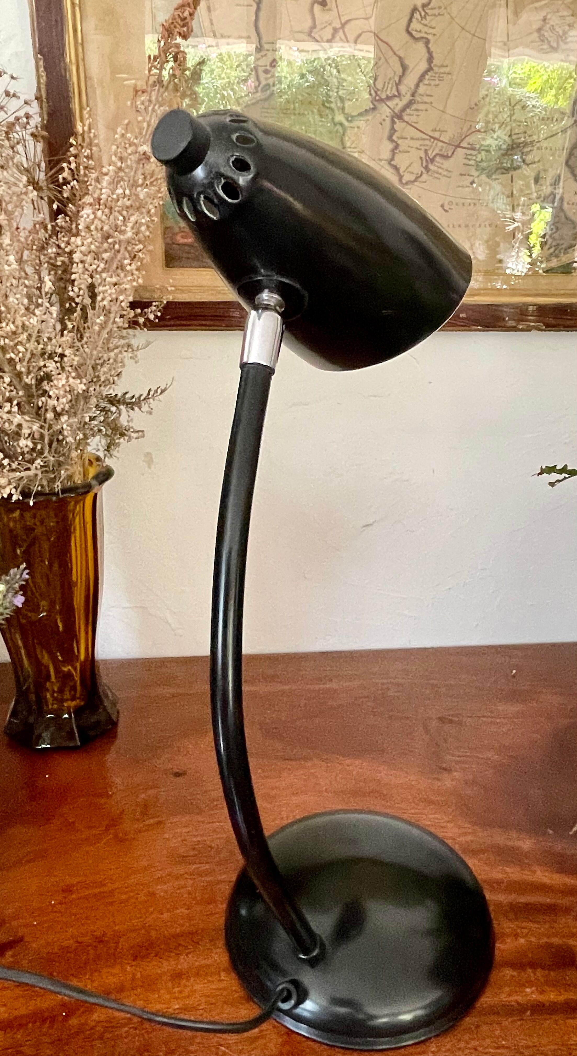 Lampe de bureau aluminor vintage