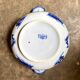 Large soup tureen Creil & Montereau in blue ironstone, "Japan" service.