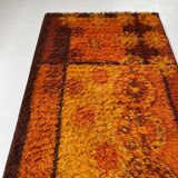 Tapis original scandinavian  années 1960 Danemark 96x161cm