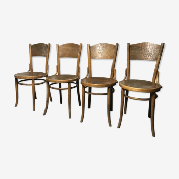 Suite de 4 chaises bistrot « Bernkop »