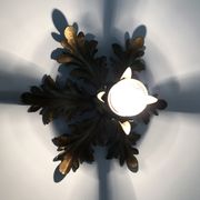 Pair of ceiling lamps, seventies