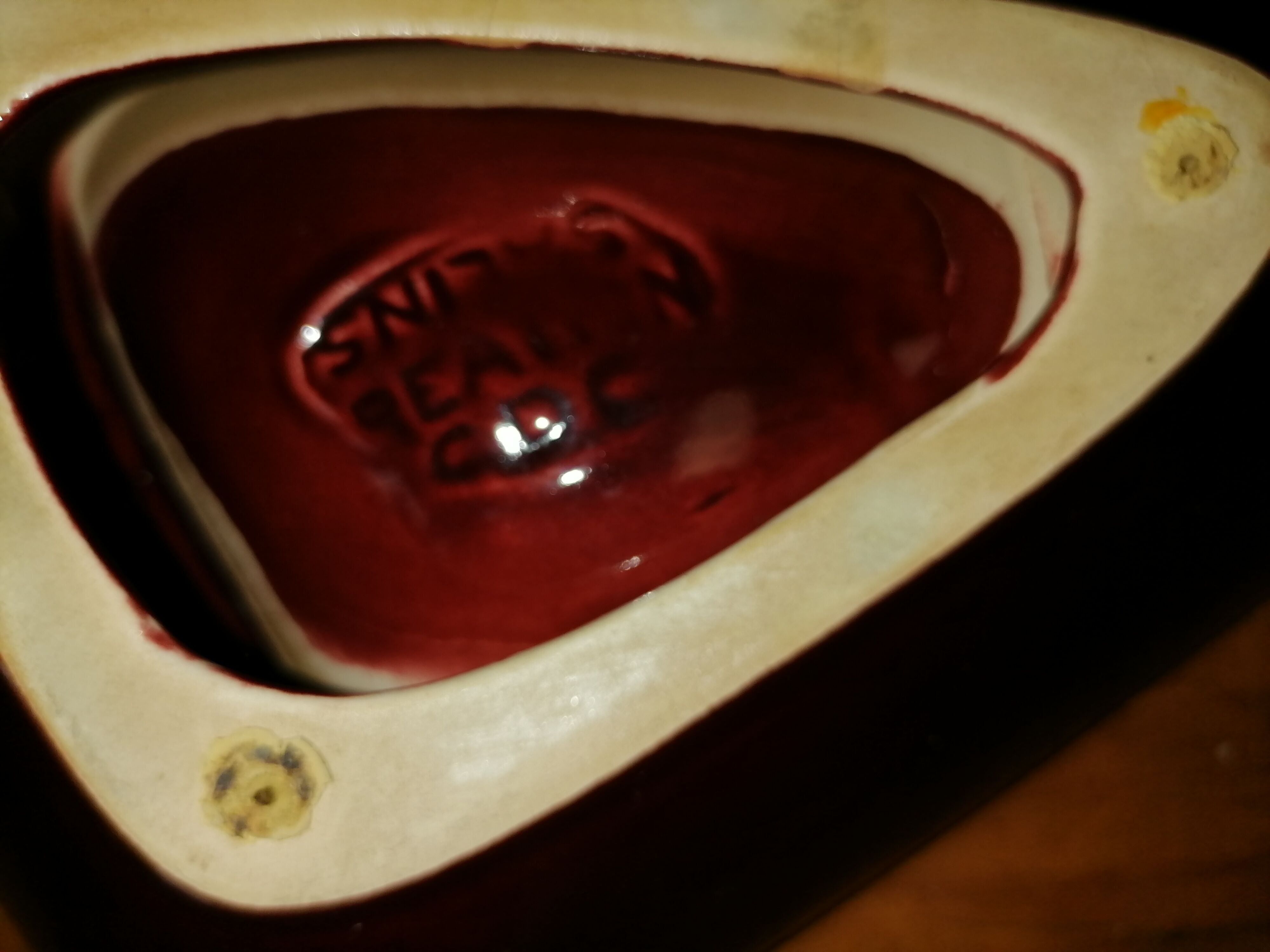 Advertising ashtray