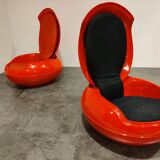 Peter Ghyczy egg chair set, 1960s